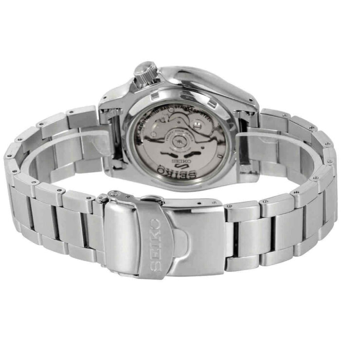 Seiko 5 Sports Automatic Grey Dial Silver Steel Strap Watch for Men - SRPE51K1 - Image 3